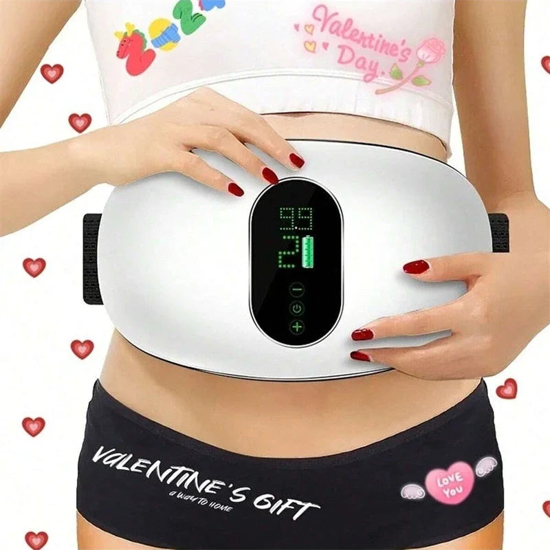 Rechargeable Waist Belt Body Slimming Machine Waist Fitness Massager Weight Loss and Body Shaping Instrument Constipation Relief