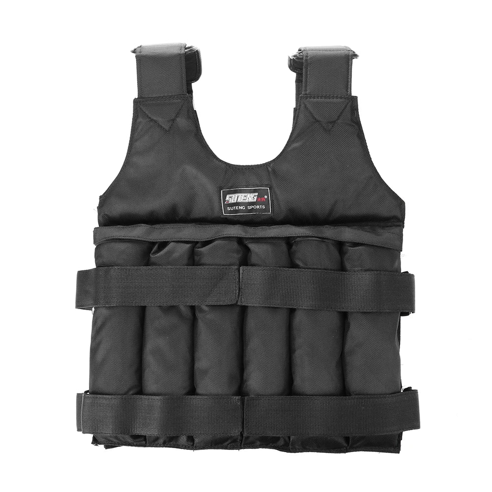 VKTECH Loading Weighted Vest Adjustable Weight Waistcoat For Running Training