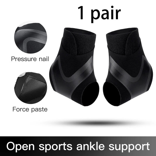 Adjustable Ankle Sleeve With Support Pad For Breathable Sports Safety