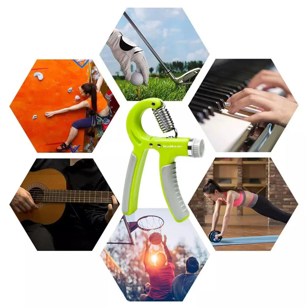 Adjustable Hand Grip Exerciser 5-60KG Strength Training