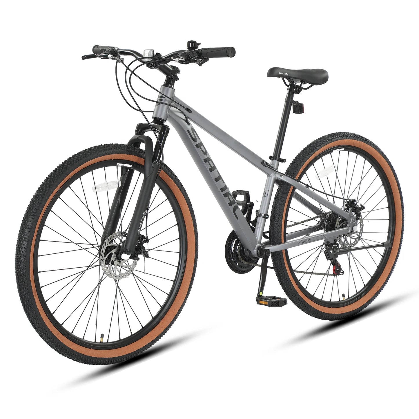 Spatial Mountain Bike Unisex 21 Speed HighPerformanceSeries AluminumAlloy DualDiscBrakes