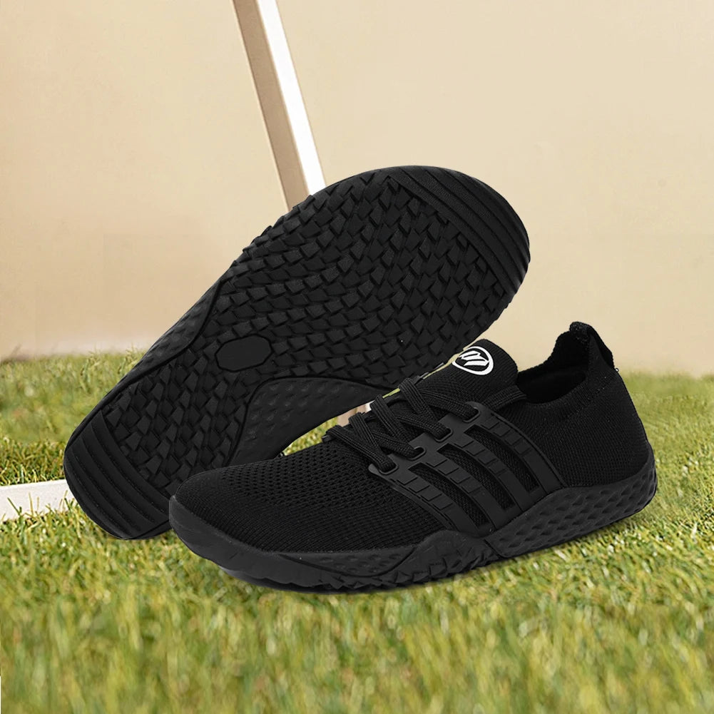 Unisex Barefoot Shoes Wide Toe Cross Trainer Mesh Outdoor Sneakers