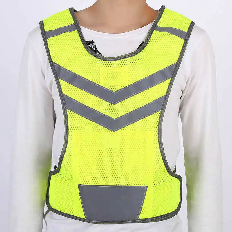 Hainan High Visibility Reflective Safety Vest for Outdoor Sports
