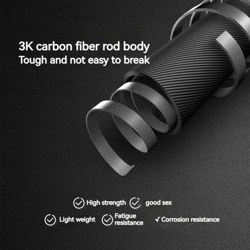 Naturehike Carbon Fiber Telescopic Trekking Pole Outdoor Hiking