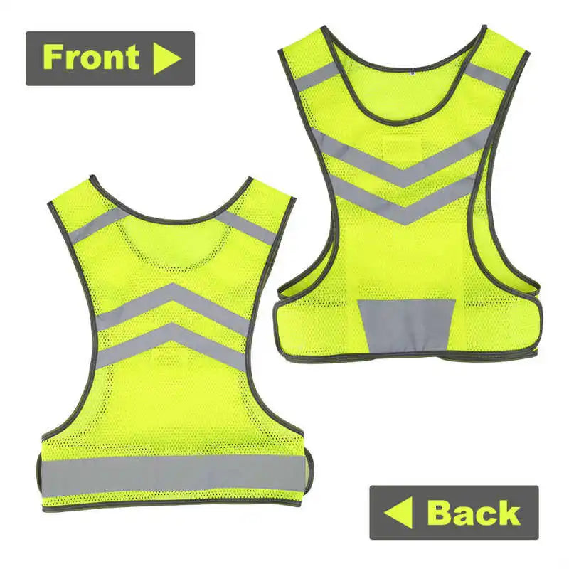 Hainan High Visibility Reflective Safety Vest for Outdoor Sports