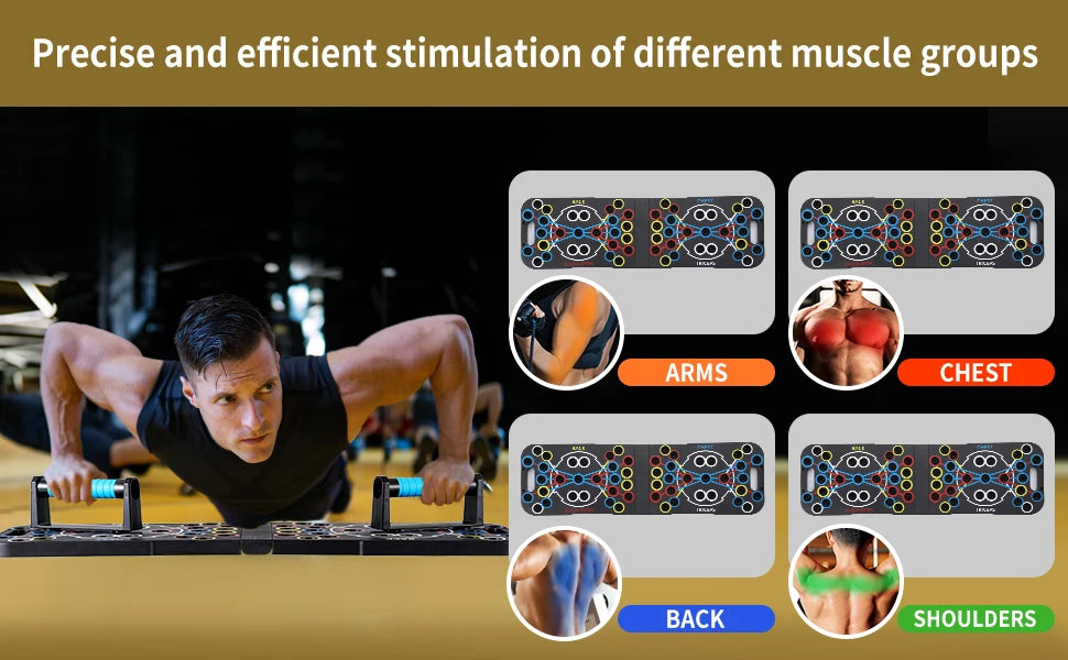 Push Up Support Board Comprehensive Multifunctional Training System For ChestAndAbs