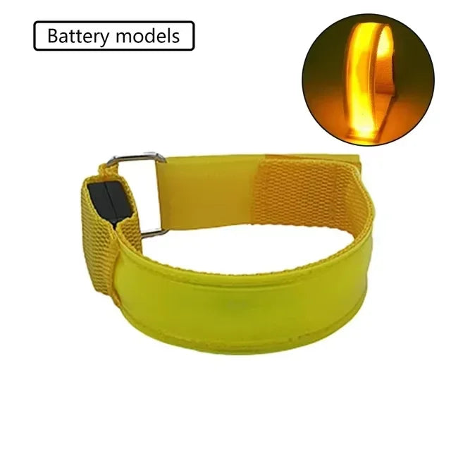LED Light Strap Armband Night Running Outdoor Sports