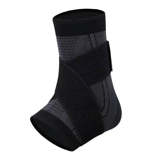 LHU Pressurized Ankle Protector Ankle Brace Support Nylon Knitted Elastic Sleeve For Gym Basketball Running