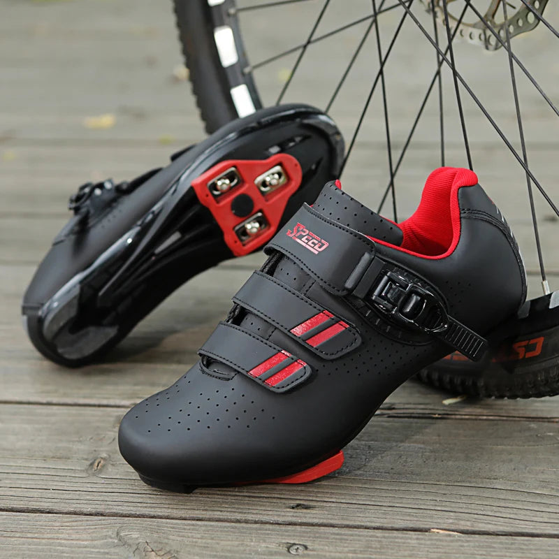 Mens Cycling Shoes For Peloton Pedals Preinstalled Look Delta Cleats