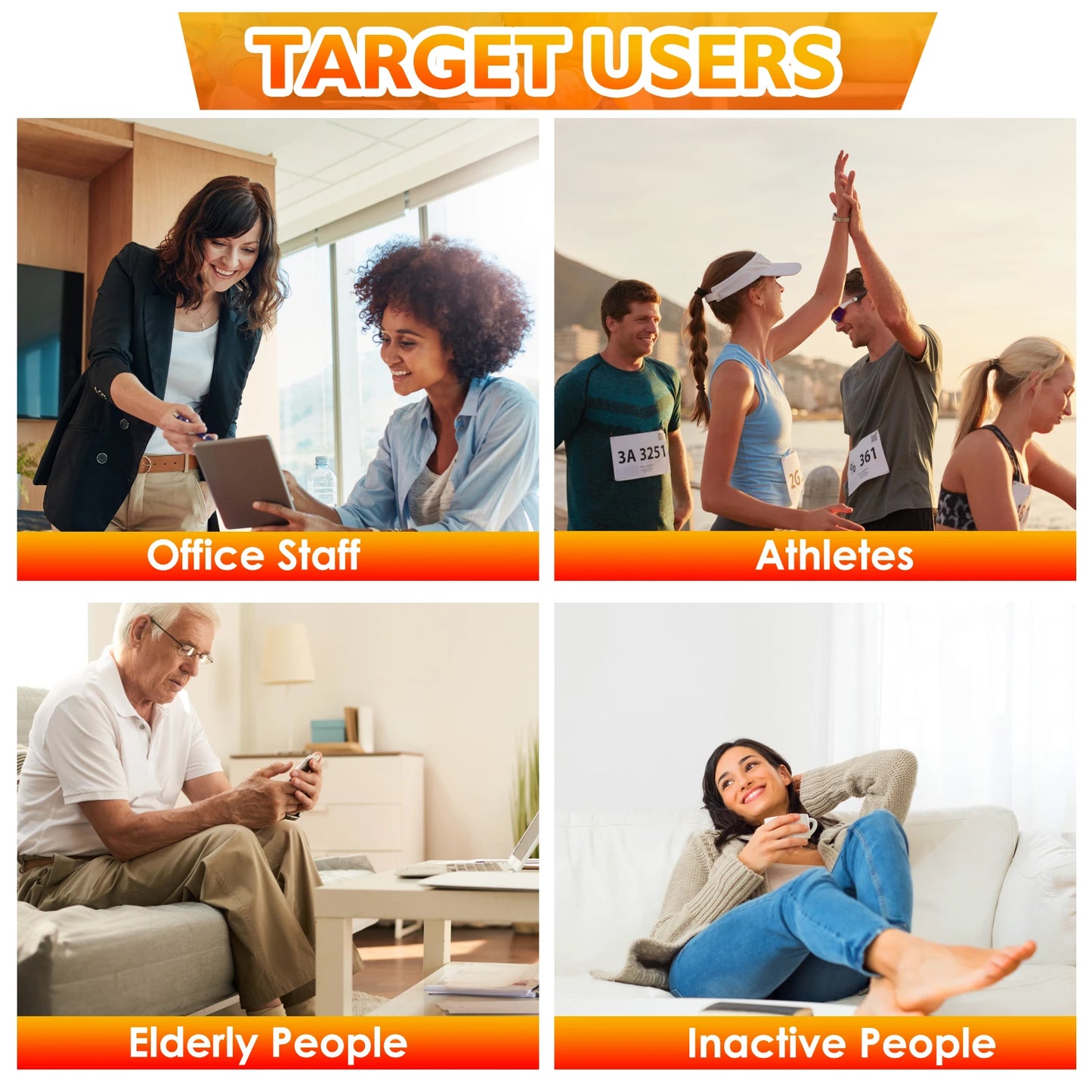 PASTSKY Electric Heating Knee Massage Instrument Cordless Hot Pad