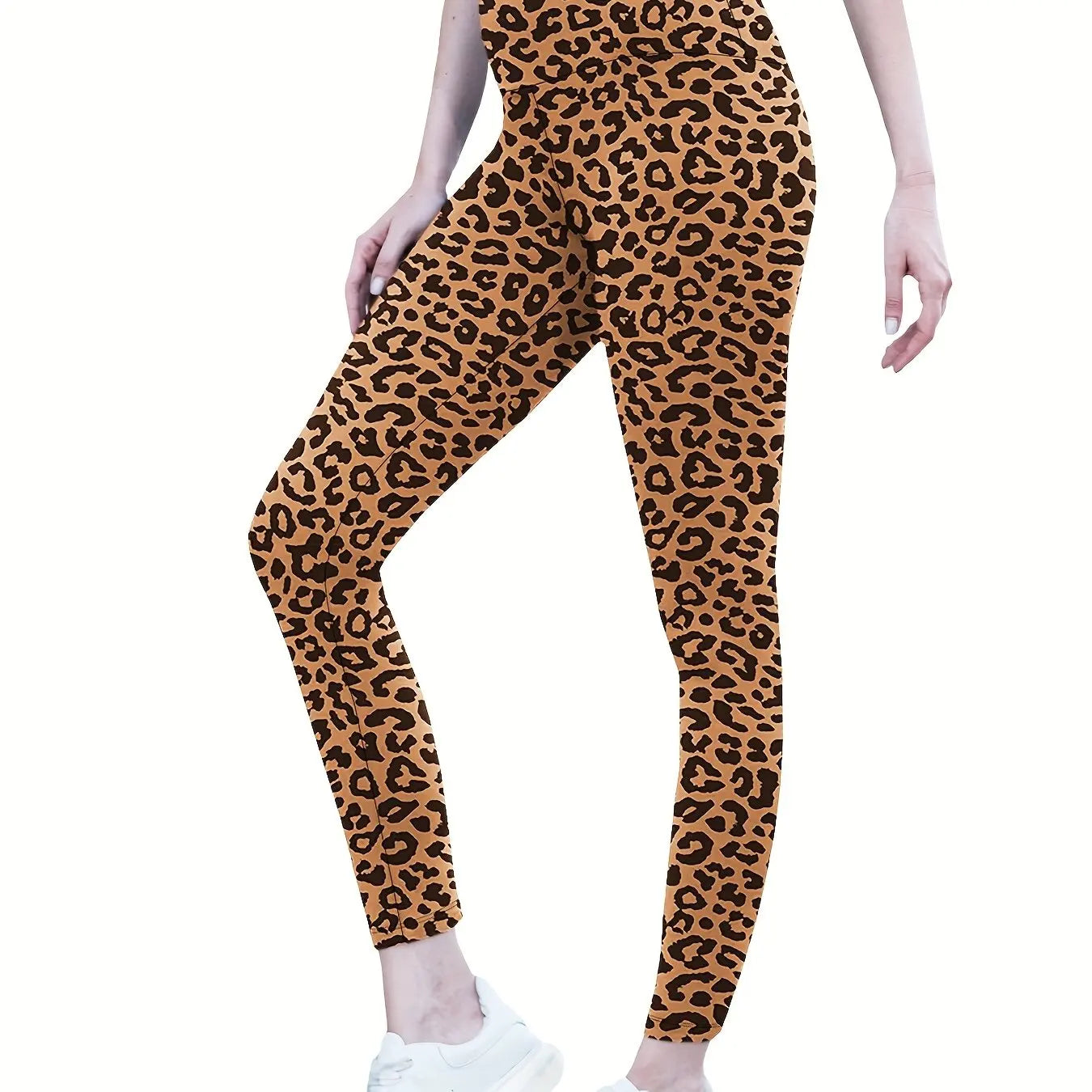 Women's High Waisted Tummy Control Leggings No See Through