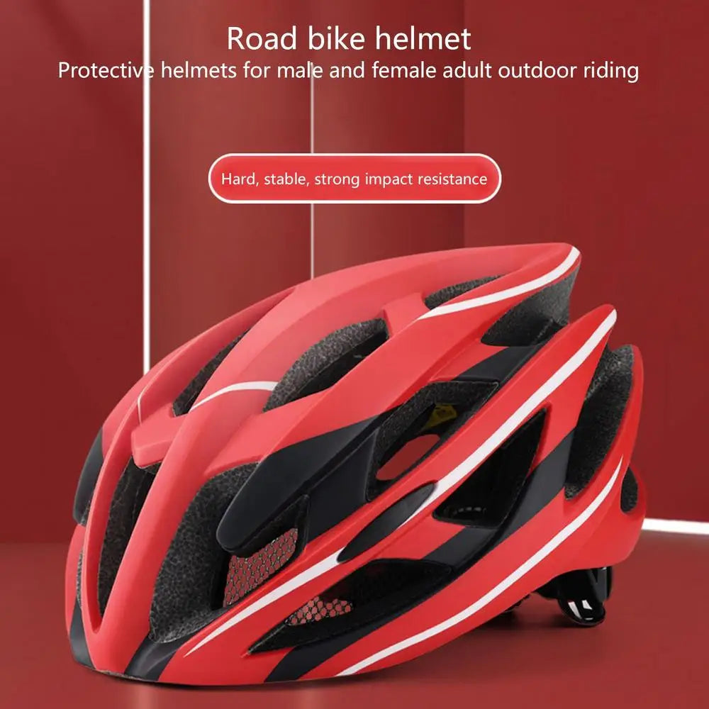 Lightweight Bicycle Helmet For Men And Women Breathable EPS Safety Headgear For Road Cycling
