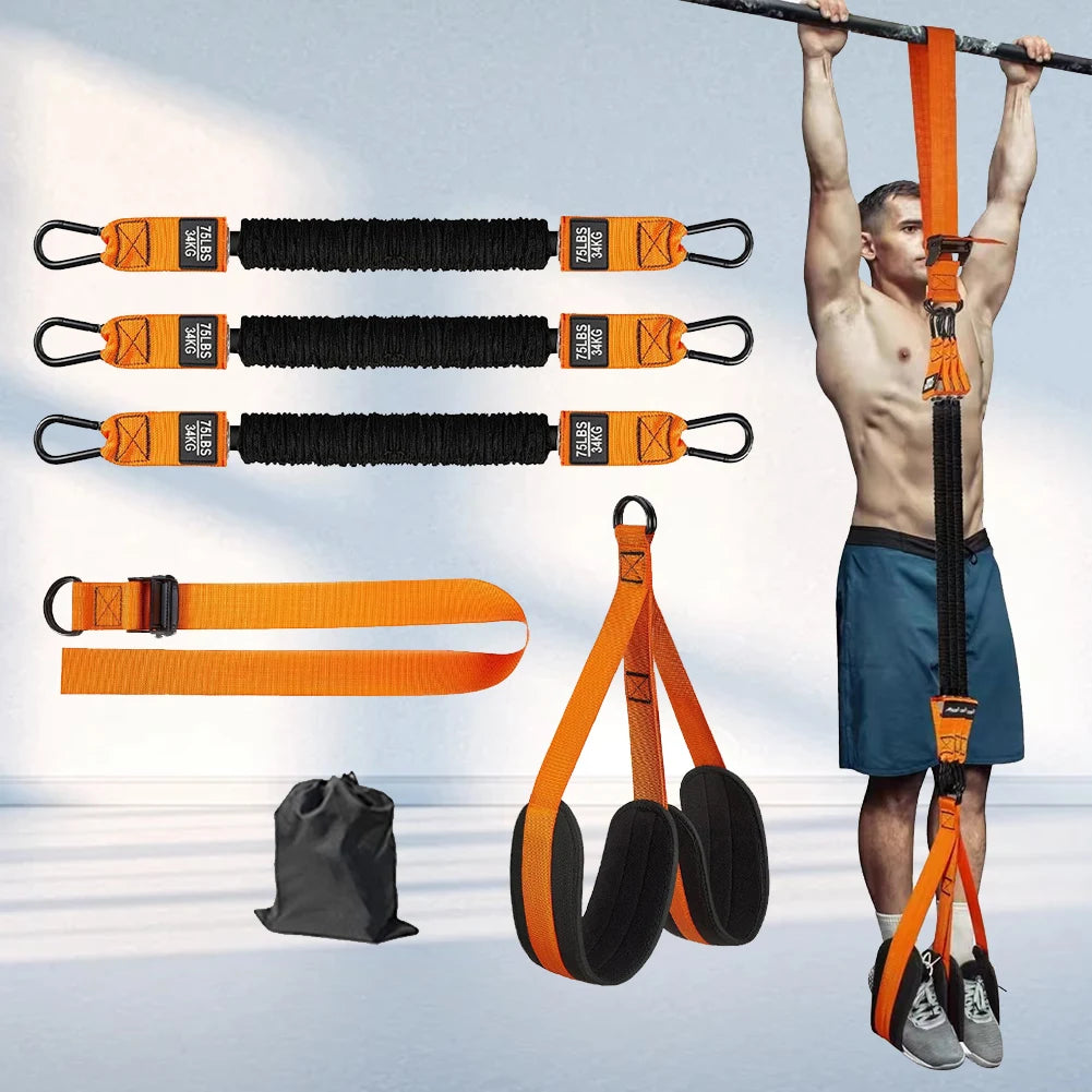 Shunmaii Pull Up Assistance Bands Adjustable Heavy Duty Resistance Band