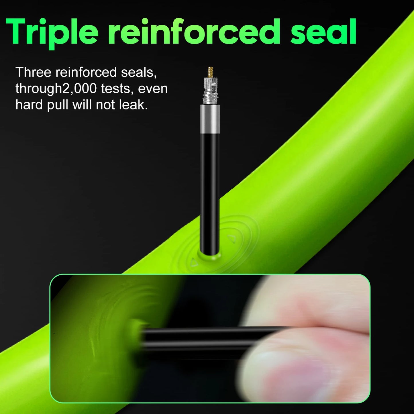 CYCLAMI Ultralight Gravel Bike TPU Inner Tube 2 Pack