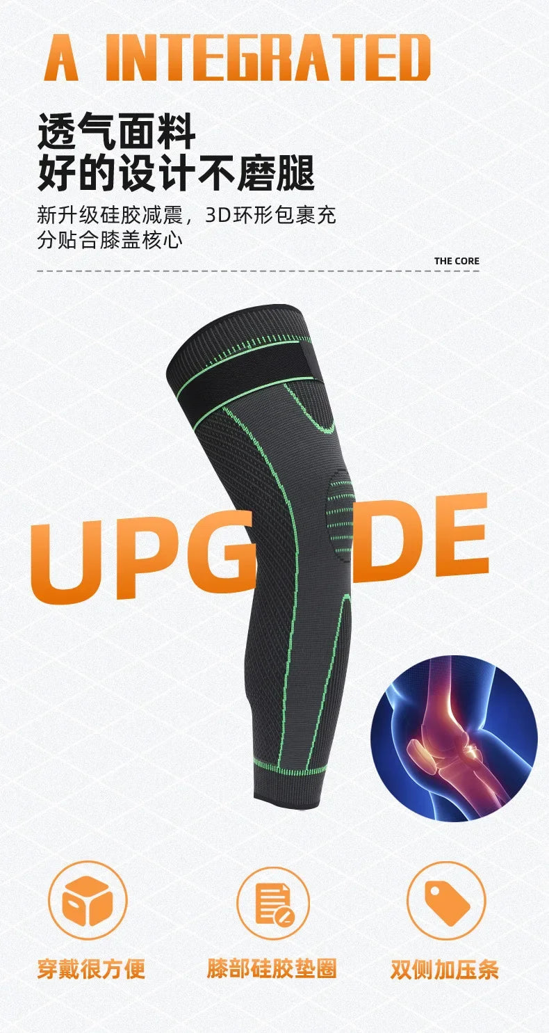 Craft of Weaving Compression Knee Pad Sleeve Protector for Sports