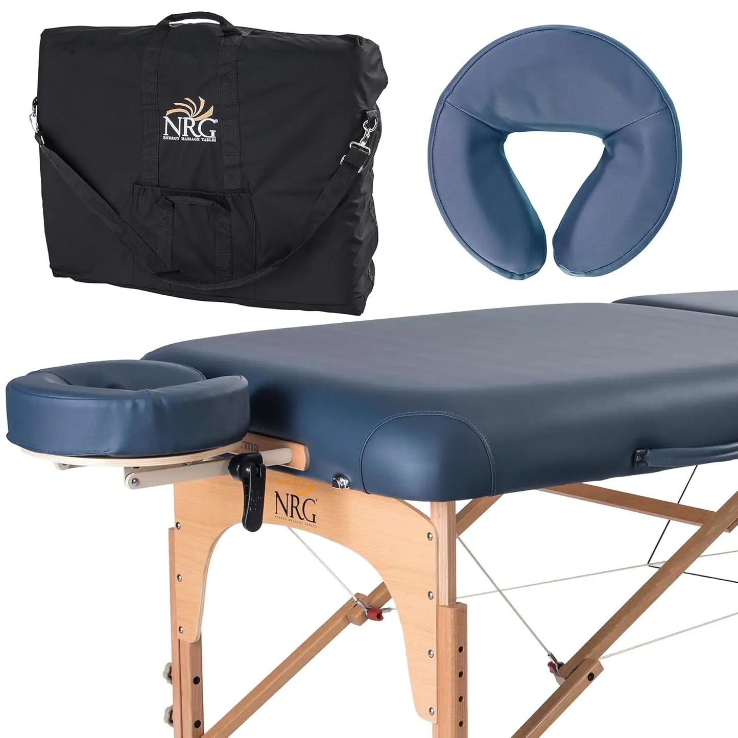 Portable Massage Table Package With Face Cradle And Carrying Case