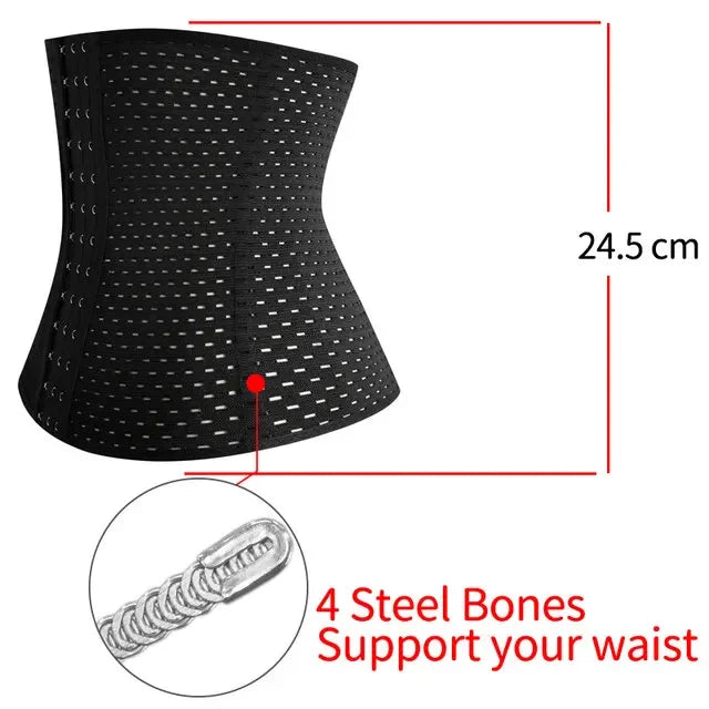 Men's Waist Trainer Shaper Abdomen Reducer Belt High Compression
