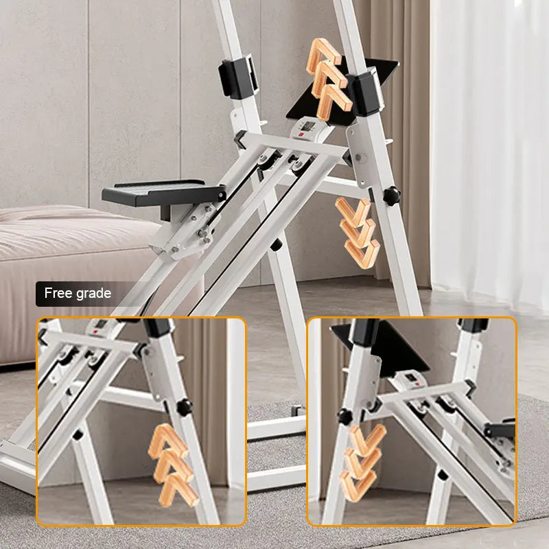 KBQH Folding Vertical Climbing Machine for Full Body Cardio