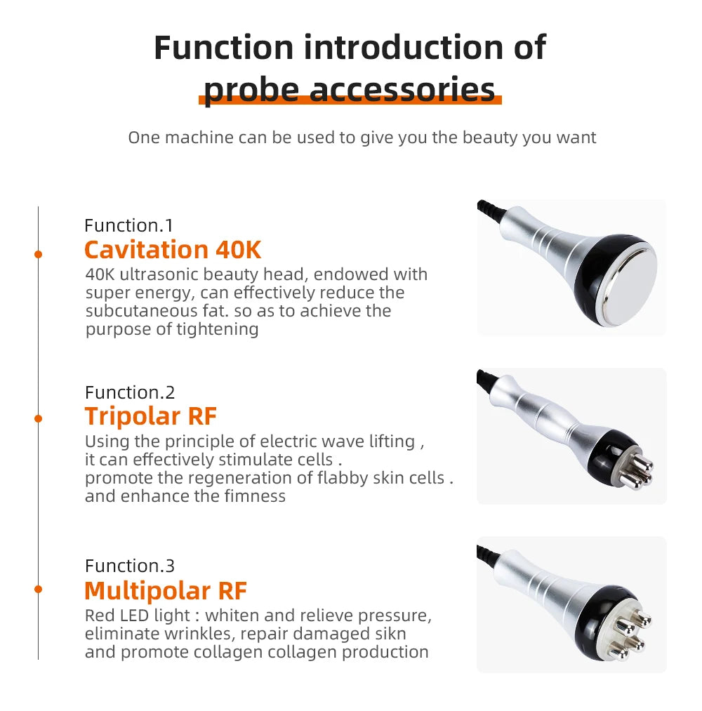 Skinterest Cavitation Vibration Skin Rejuvenation Tightening Machine