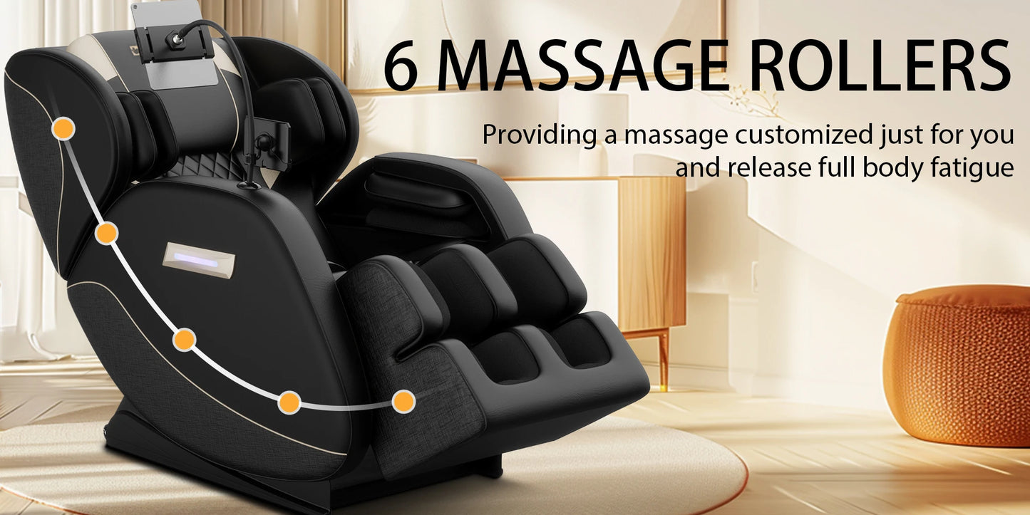 Bilitok Zero Gravity Massage Chair With Heating And Touch Screen