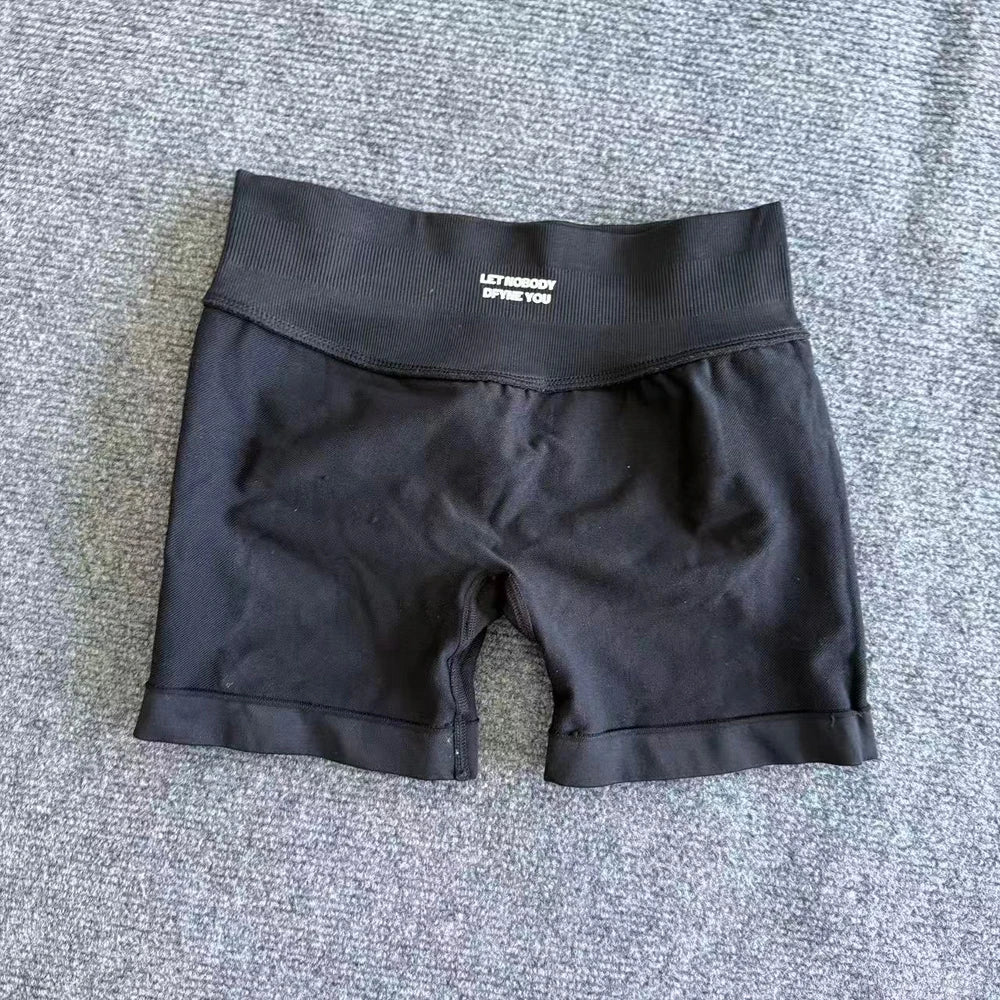 Craft of Weaving Impact Logo Shorts Women Seamless Yoga