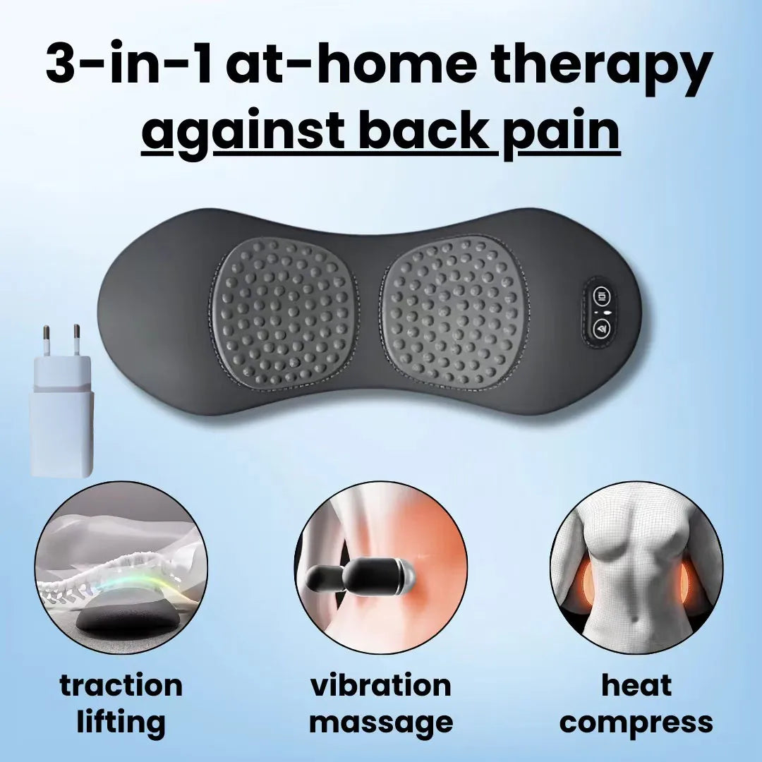 Okayso 3-In-1 Back Massager Shiatsu For Pain Relief