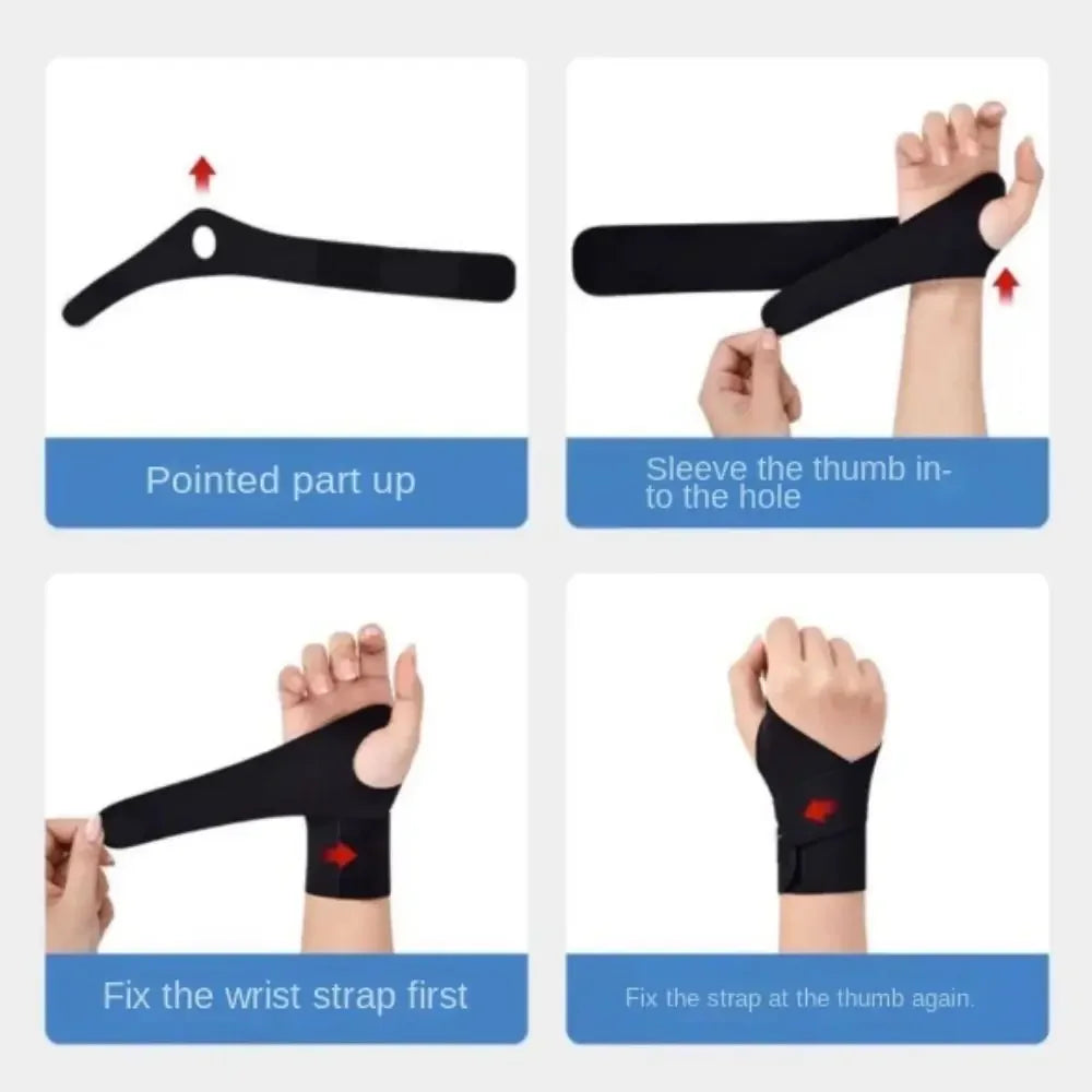 YOUSHITOP Gym Sports Wristband Adjustable Compression Wristband For Support Daily