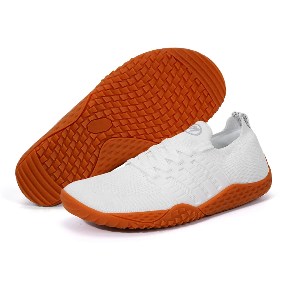 Unisex Barefoot Shoes Wide Toe Cross Trainer Mesh Outdoor Sneakers
