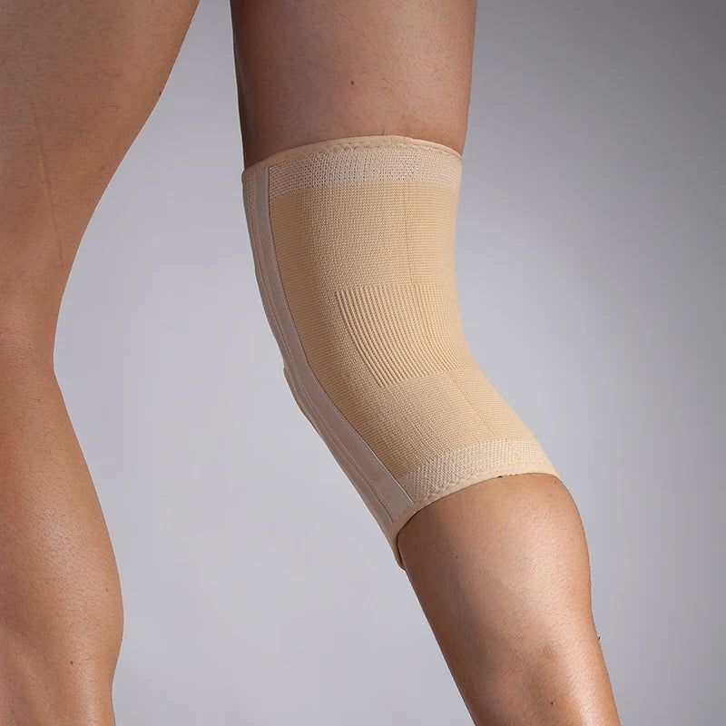 Knee Support Brace Open Patella With Spring Bars High Elasticity