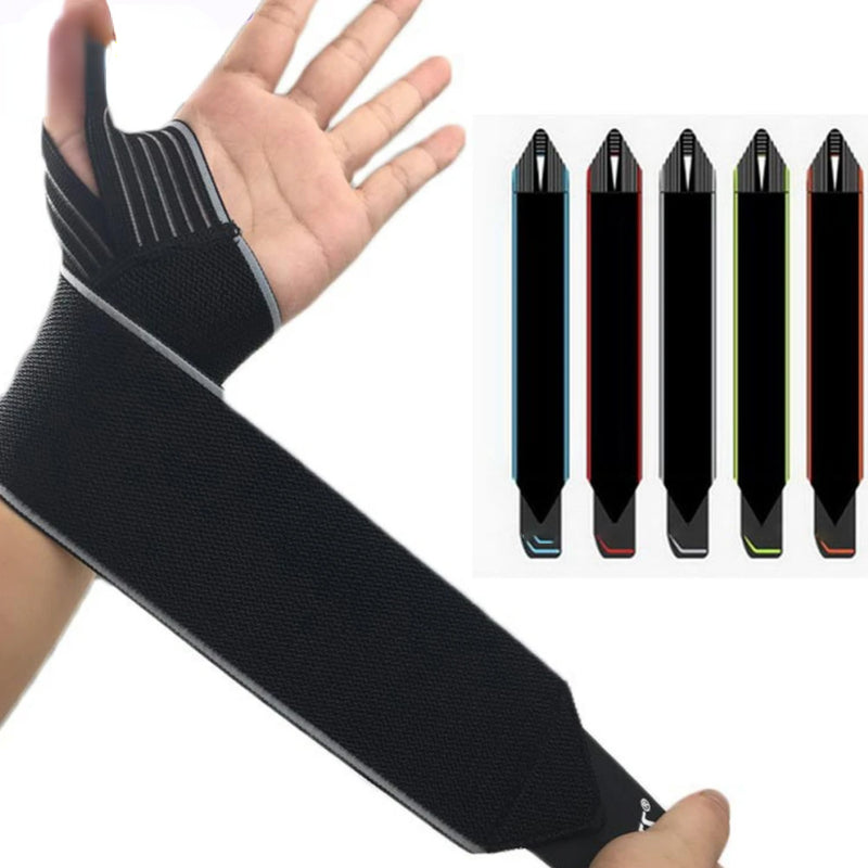 LISM Adjustable Wristbands Wrist Support Bracer for Sports Gym Carpal Protector Breathable