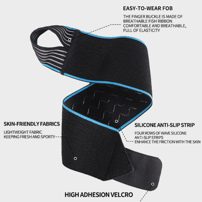 LISM Adjustable Wristbands Wrist Support Bracer for Sports Gym Carpal Protector Breathable